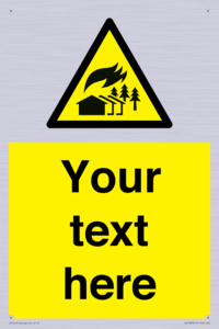 Custom Warning: Large scale fire zone